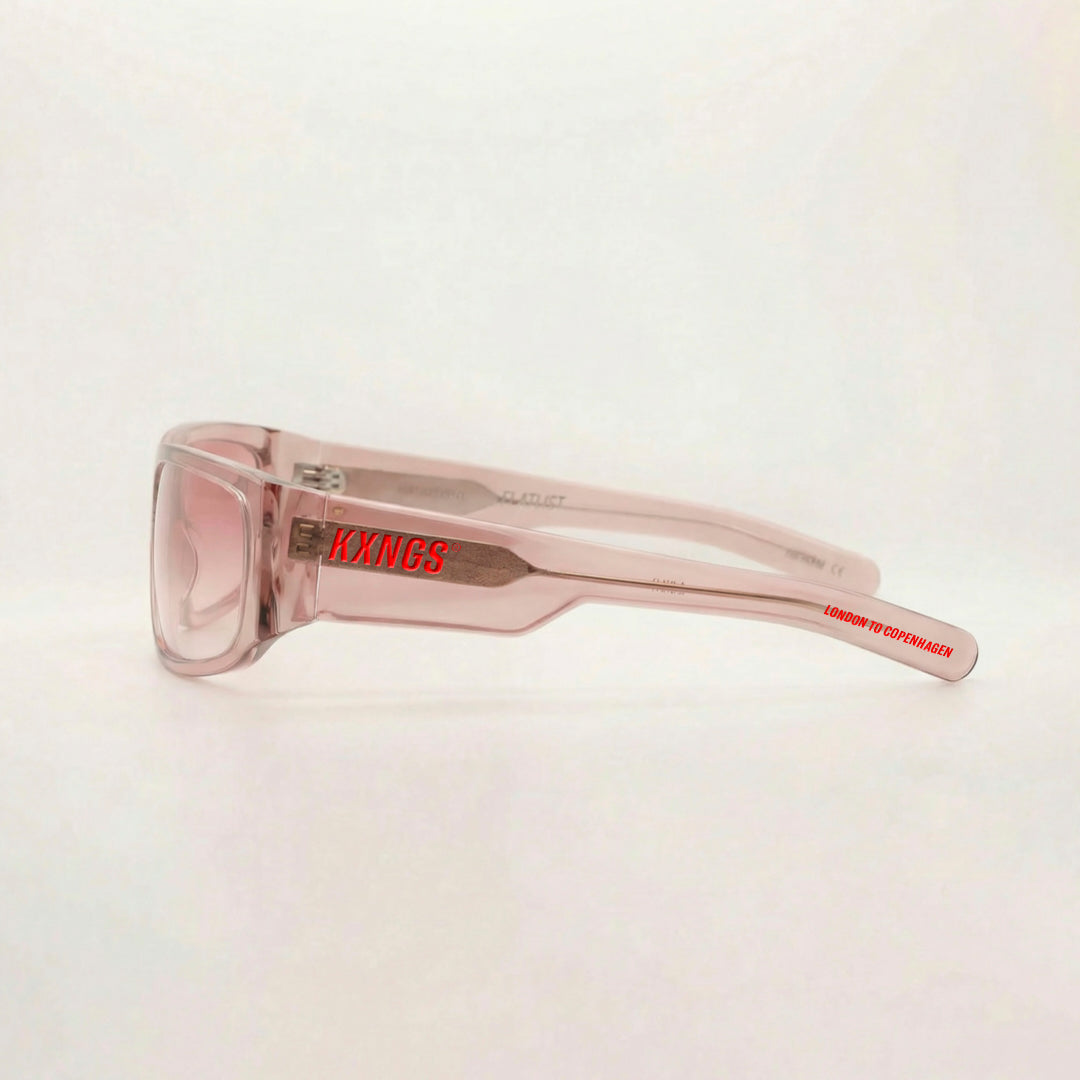 KXNGS x Flatlist KX-02 Crystal Pink - lifestyle shot