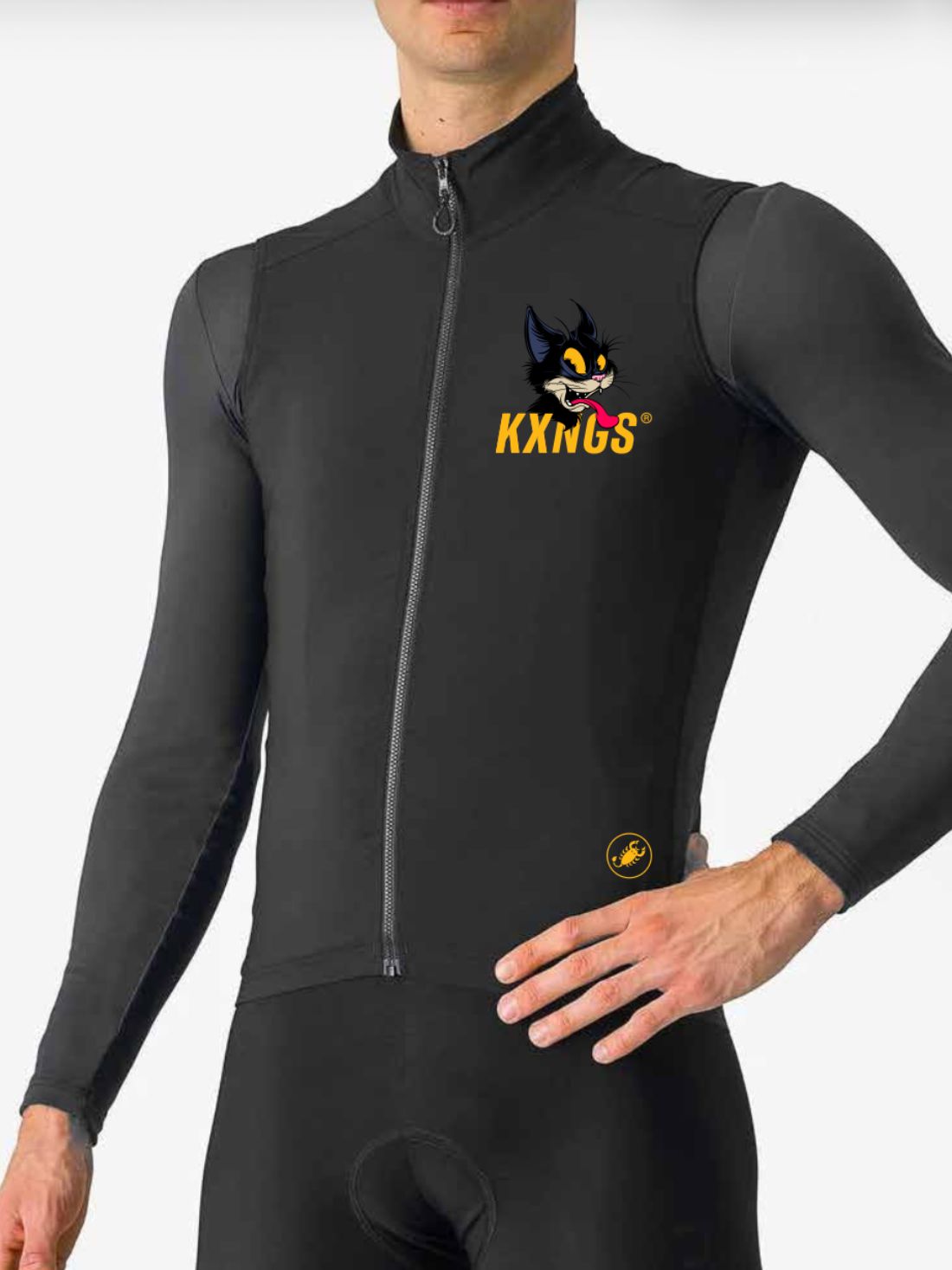 KXNGS X Castelli Gilet - Windproof Cycling Vest | KXNGS