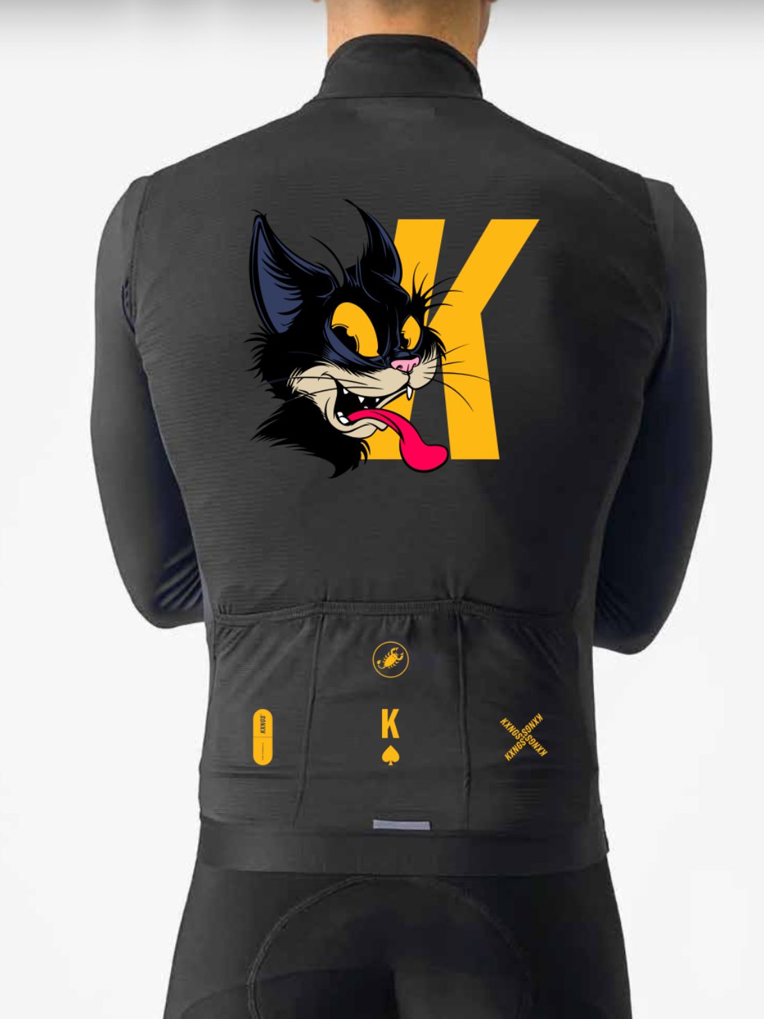 KXNGS X Castelli Gilet - Windproof Cycling Vest | KXNGS