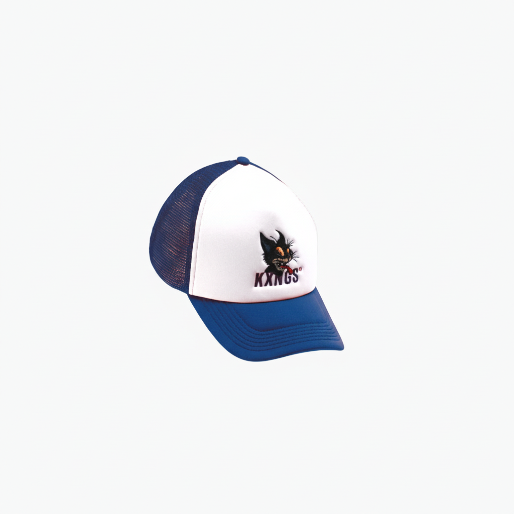 MAX THE CAT CAP white background view 2