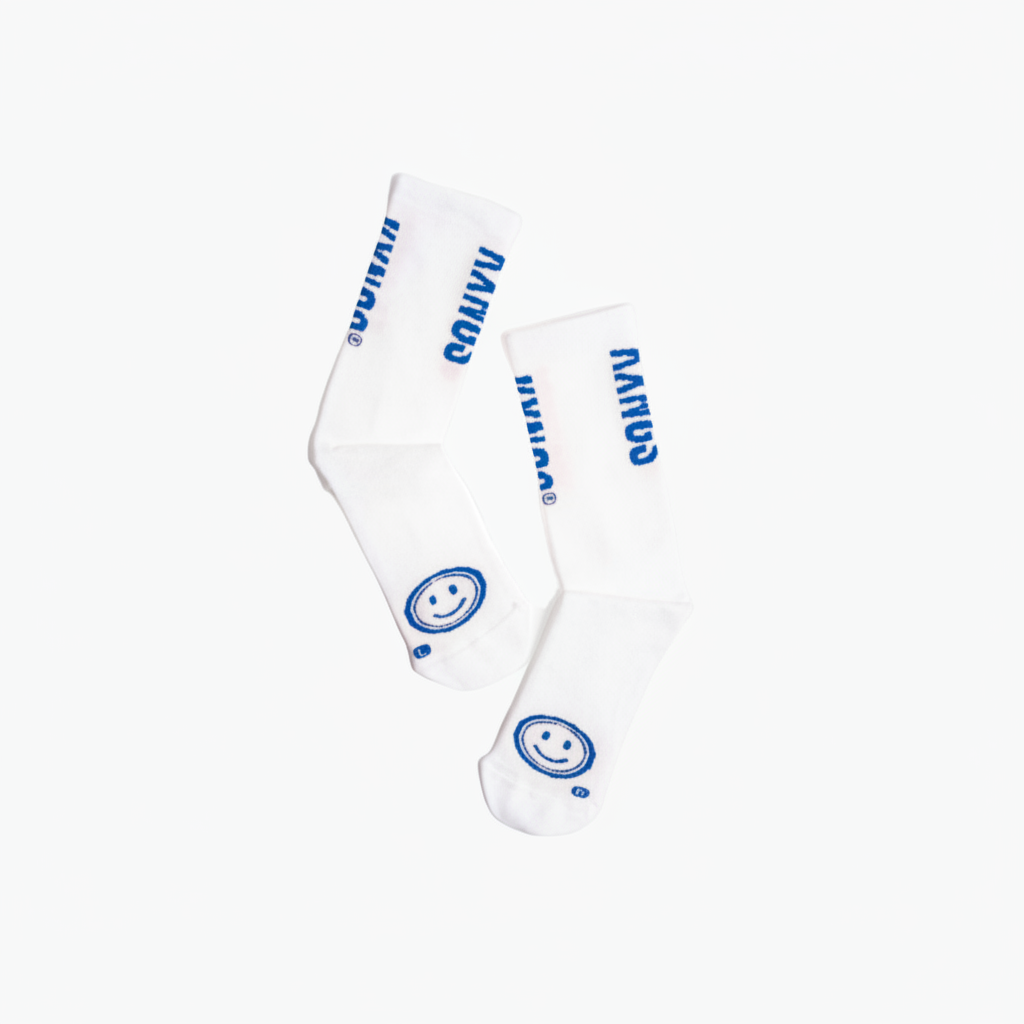 KXNGS 3-Pack Logo Socks white background view 2